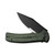 CIVIVI Cogent Green Micarta Serrated (C20038E-4) half open
