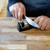 Work Sharp Kitchen Edge Knife Sharpener (WSKTNKES-I) in use 