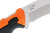 Buck 657 Pursuit Pro Large Guthook (0657ORG-12752) blade grind