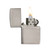 Zippo Brushed Chrome (200) in use
