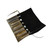 Knife Roll Company Leather Chef Knife Roll 6 Slot Green (KR-21-GR) flap closed