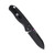 Kizer Drop Bear Aluminum Black (V3619C2) open clipside