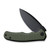 CIVIVI Mini Praxis G10 OD Green (C18026C-1) half open