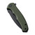CIVIVI Mini Praxis G10 OD Green (C18026C-1) closed