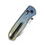 Kizer Drop Bear LC200N Titanium (Ki3619A3) closed clipside
