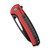 CIVIVI Sentinel Strike Aluminum Red (C22025B-1) closed