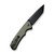 CIVIVI Brazen Tanto G10 OD Green (C19059C-2) open clipside