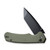 CIVIVI Brazen Tanto G10 OD Green (C19059C-2) half open