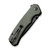 CIVIVI Brazen Tanto G10 OD Green (C19059C-2) closed clipside