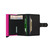 Secrid Miniwallet Matte Black Fuchsia (MM-Black & Fuchsia) open