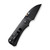 CIVIVI Baby Banter Wharncliffe Black (C19068SC-1) open clipside