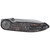 CRKT Limited Edition Pursue Red Dark Matter FatCarbon Damasteel (4011) closed