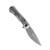 Kansept Kratos Titanium Black Rose Carbon Fiber (K1024A5) open clipside