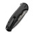 CIVIVI Button Lock Praxis Aluminum Black Damascus Clad (C18026E-DS1) closed clipside