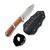 CIVIVI Mini Elementum Fixed Blade Guibourtia (C23010-4) profile