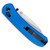 Knafs Lander 2 G10 Blue (KNAFS-00181) closed clipside