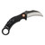 QSP Eagle G10 Black (QS120-B) open clipside
