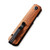 CIVIVI Sendy Guibourtia Wood (C21004A-2) closed clipside