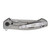 Zero Tolerance Sinkevich 0450BLUCF Carbon Fiber Blue MagnaCut (ZT-0450BLUCF) closed clipside