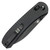 Knafs Lander 2 Scales Aluminum Solar Flare Black (KNAFS-00295) closed clipside