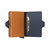 Secrid Twinwallet Matte Night Blue & Orange (TM-Night Blue & Orange) open