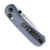 Knafs Lander 3 G10 Blue (KNAFS-00275) closed clipside