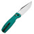 CJRB Prado G10 Aqua Green (J1936-AG) open clipside
