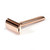Giesen & Forsthoff Zoe Safety Razor Rosegold Chrome Pltd SS 90mm (1315)