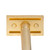 Giesen & Forsthoff Zoe Safety Razor Gold Matte SS 90mm (1317)