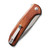 CIVIVI Primitrox Guibourtia Wood (C23005A-3) closed clipside