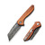 CIVIVI ExOne Damascus Guibourtia Wood (C23036-DS1)