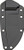 ESEE-3 Black Sheath Without Clip Plate (ESEE-40B)