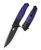 Bestech Swordfish Black 14C28N G10 Black/Purple (BG62C)