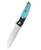 Bestech Swordfish Stonewashed 14C28N G10 Black (BG62F)