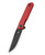 Bestechman Mini Dundee Black D2 G10 Red (BMK03N)