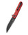 Bestechman Mini Dundee Black D2 G10 Red (BMK03N)