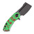 Kansept Mini Korvid Stonewashed 154CM Alum Green (T3030P1)