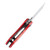 Kansept Mini Korvid Damascus Alum Red (T3030P2)