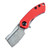 Kansept Mini Korvid Damascus Alum Red (T3030P2)