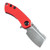 Kansept Mini Korvid Damascus Alum Red (T3030P2)