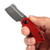 Kansept Mini Korvid Damascus Alum Red (T3030P2)