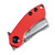 Kansept Mini Korvid Damascus Alum Red (T3030P2)