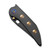 WE Knife Attor Black Stonewashed CPM Ti Black/Gold (WE23037-1)