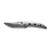 WE Knife Attor Damasteel Bead Blasted Ti Timascus Inlay (WE23037-DS1)