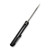 CIVIVI Nugz G10 Black with Twill CF Overlay (C23060-DS1)