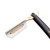 DOVO Razor Carbon 6/8" FH Gold Plated Ebony (10681082)