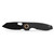 Vosteed Ankylo Alum Black Non-Reversible Pocket Clips (A1901)