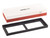 EdgeLogix Ceramic Whetstone 7" Two-Sided Knife Sharpener 1000/3000 Grit w/Silicone Base (C18060)