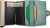 Secrid Twinwallet Pebble Sea Green (TPe-Sea Green) fully open