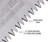 Silky Saws Extra Blade Large for Zubat 330 (SI-271-33)